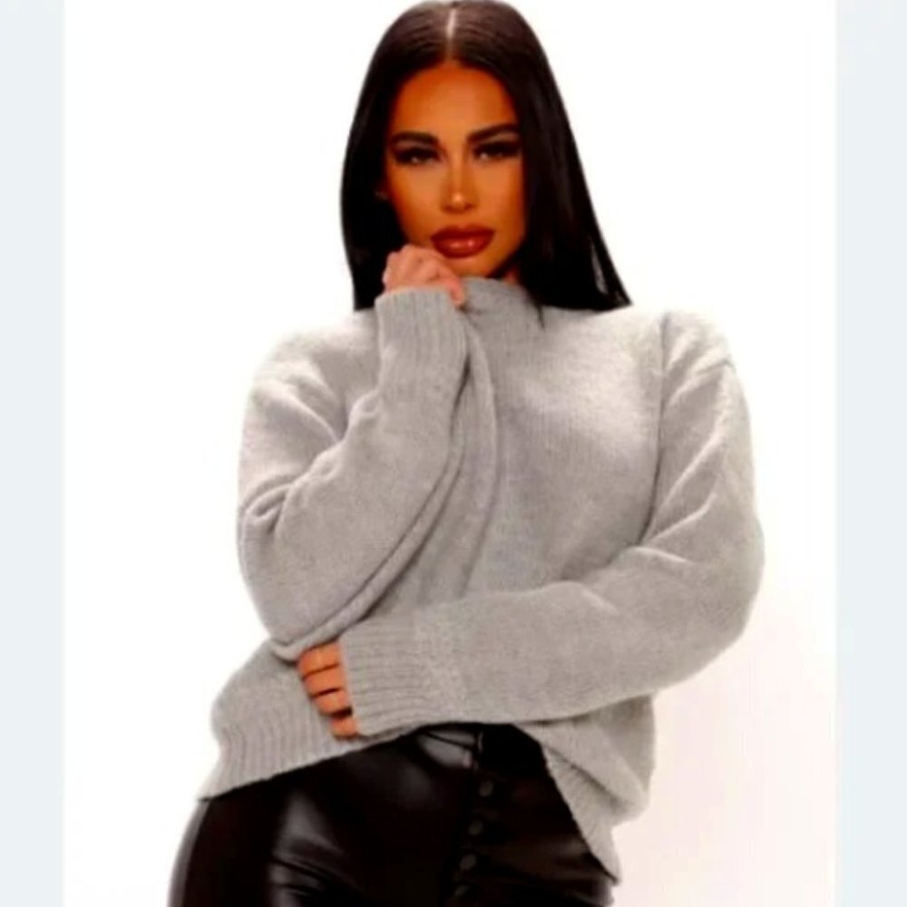 Fashion Nova Women's Pullover Emmie Sweater - M